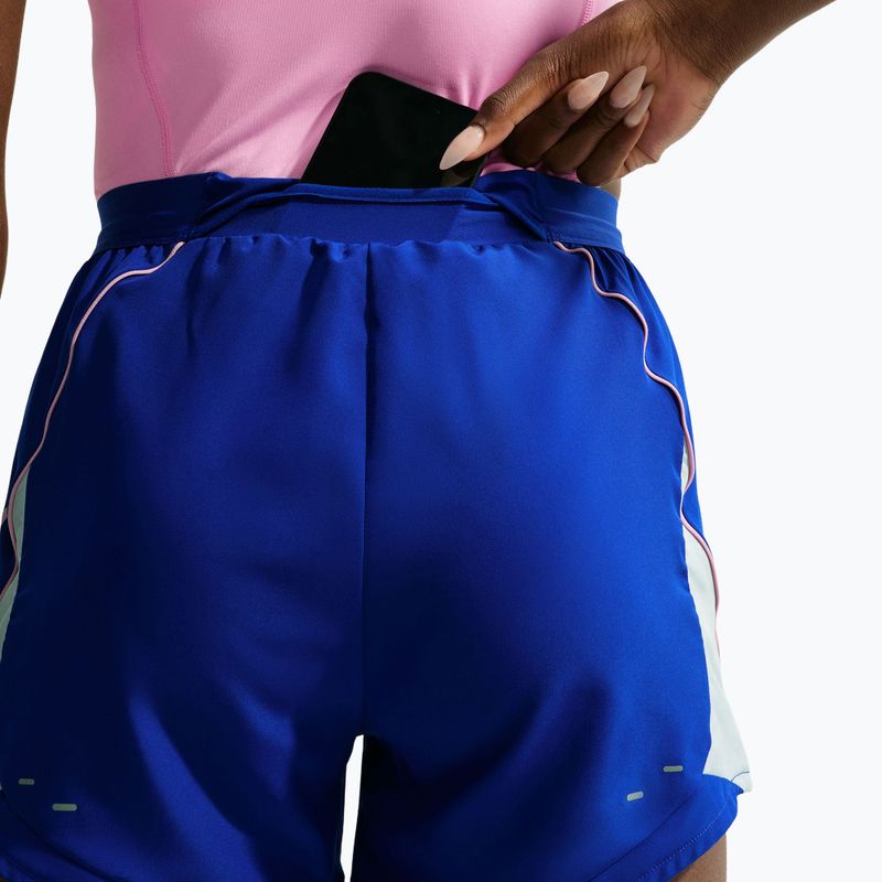 Női futónadrág Nike Tempo Dri-Fit Unlined old royal/football grey/pink rise 7