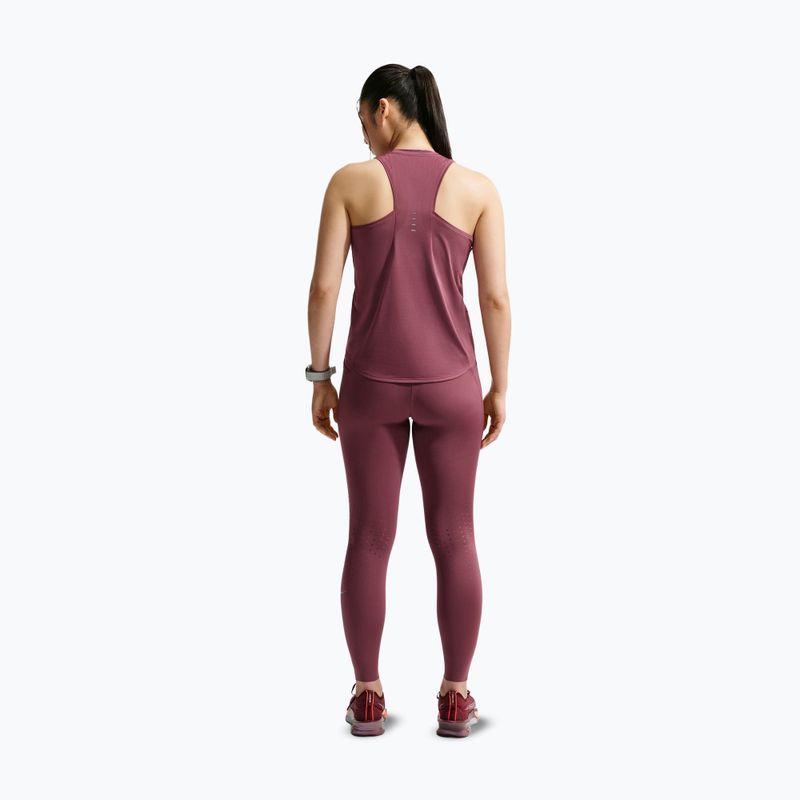 Női futó póló Nike Swift Dri-Fit Tank Top pink smoke 3
