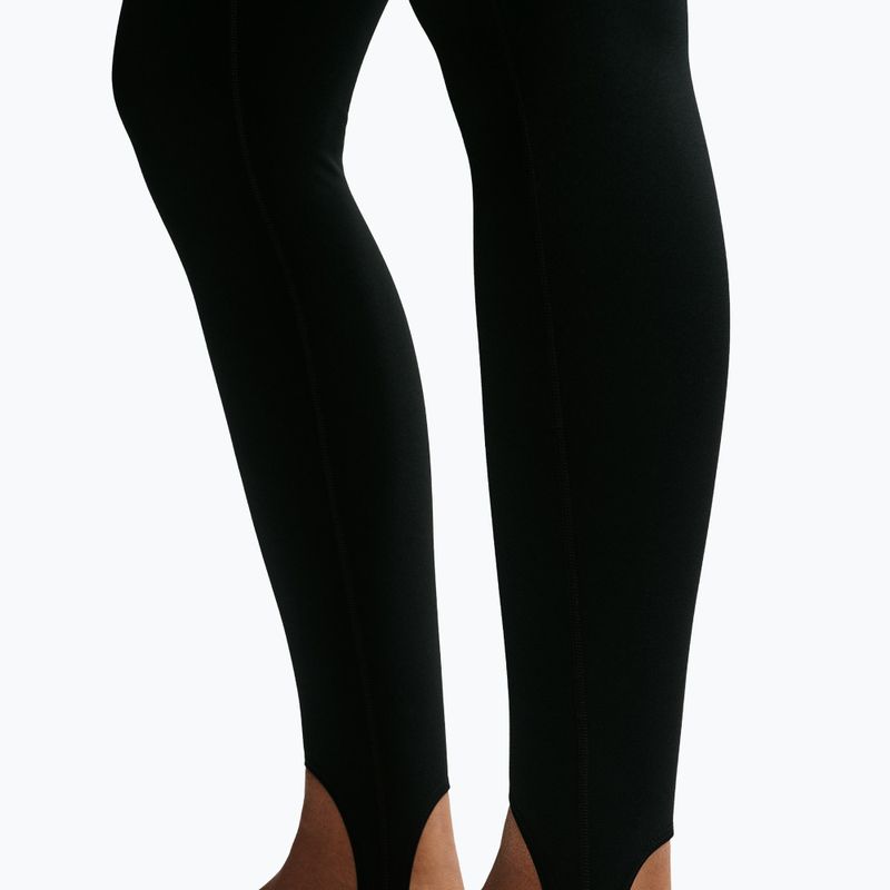 Női edzőleggingsek Nike One black/white 7