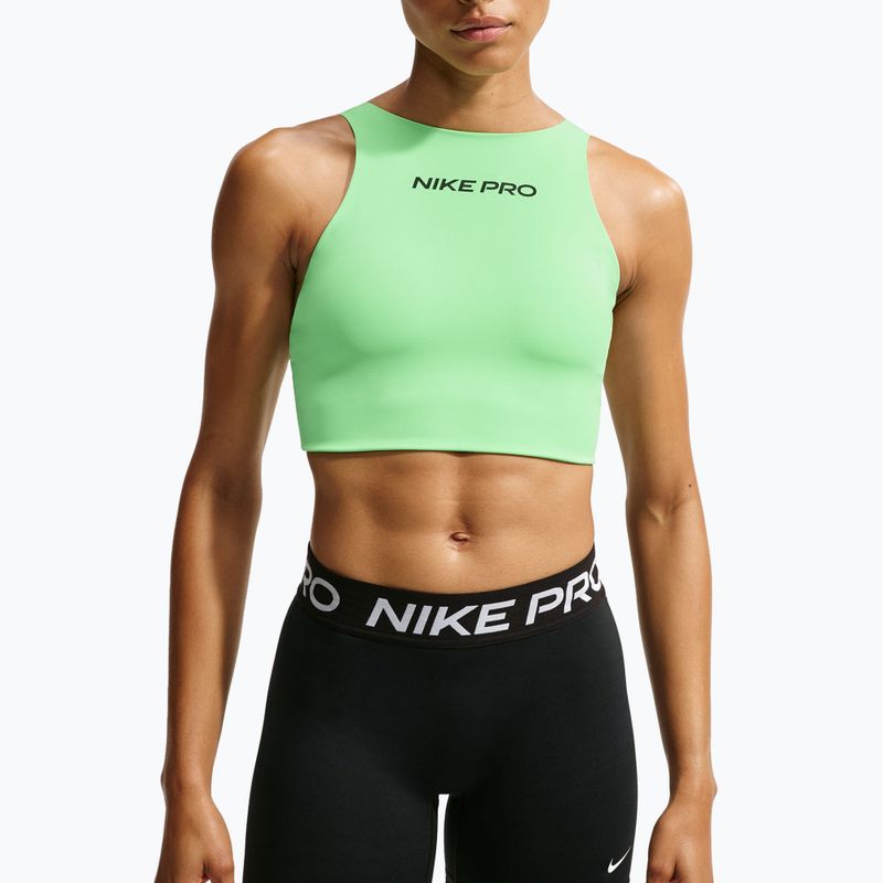 Sportmelltartó Nike Pro Sculpt illusion green/black