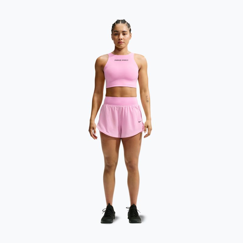 Sportmelltartó Nike Pro Sculpt pink rise/black 2