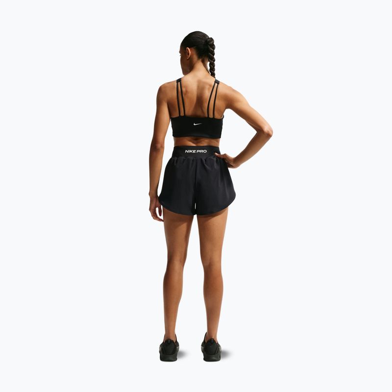 Női edző rövidnadrág Nike Pro Sculpt black/white 3