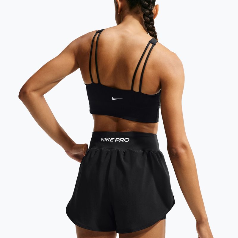 Női edző rövidnadrág Nike Pro Sculpt black/white 4