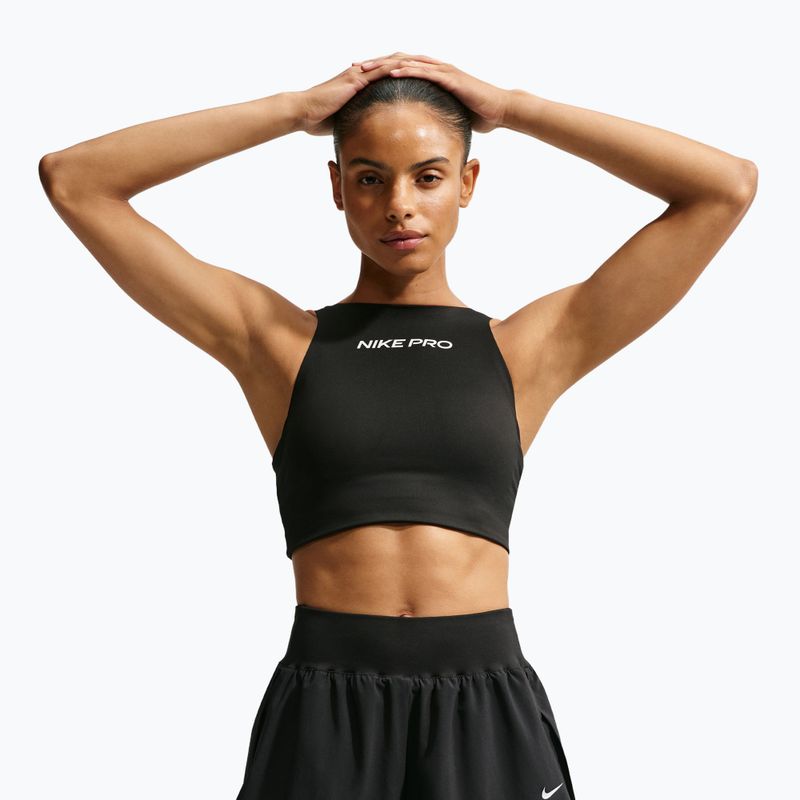 Női edző rövidnadrág Nike Pro Sculpt black/white 6