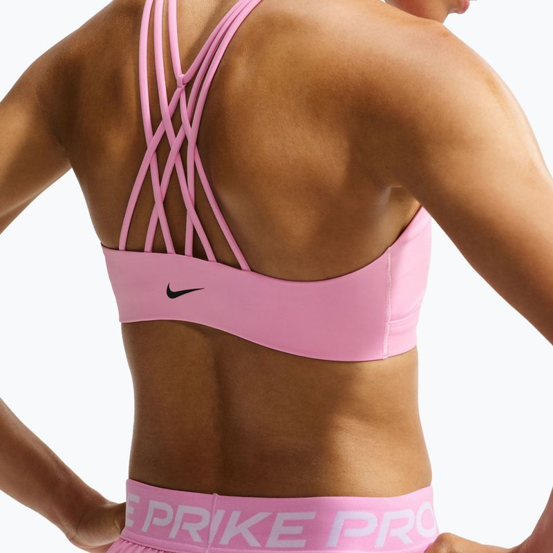 Sportmelltartó Nike Indy Strappy pink rise/black 4