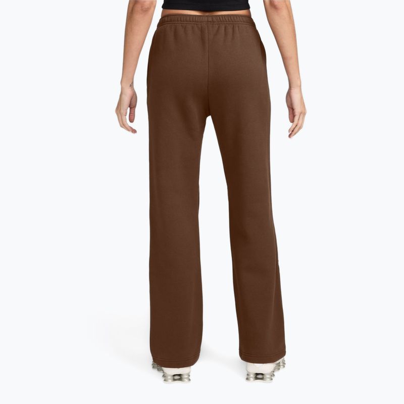Női nadrág Nike Studio Fleece cacao wow/sail 2