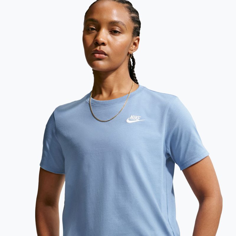 Női póló Nike Sportswear Club Essentials work blue 3