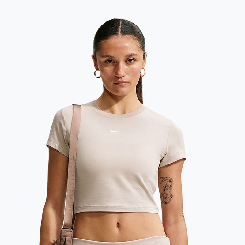 Női póló Nike Sportswear Chill Knit cream Ii/sail