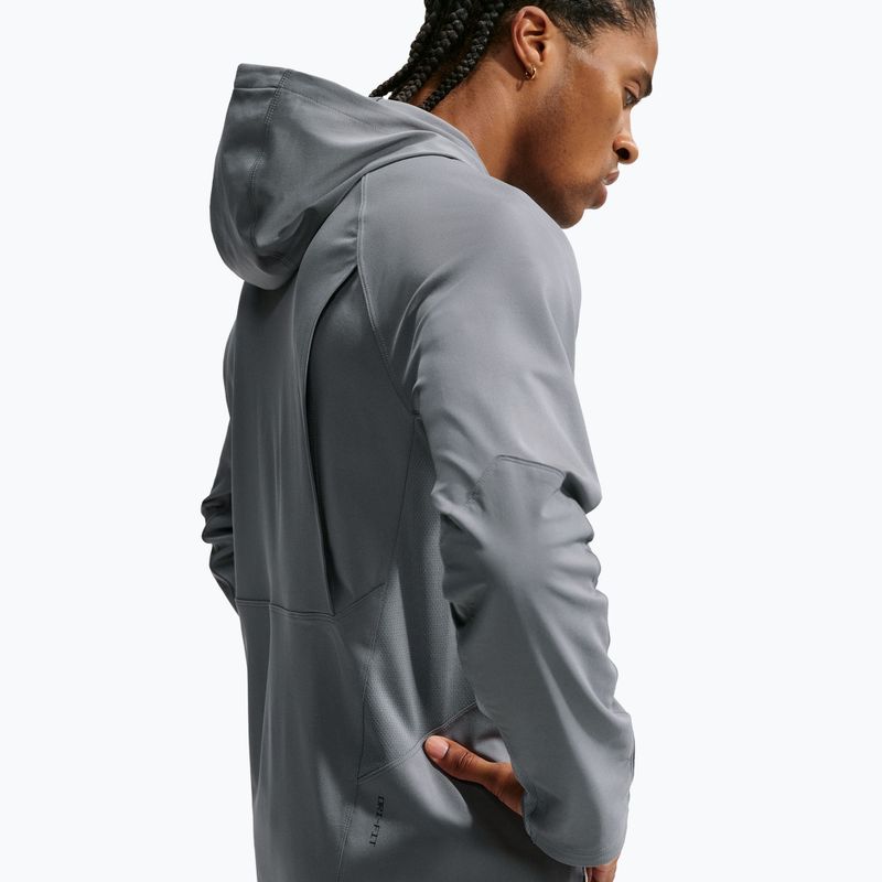 Férfi edzőpulóver Nike Pro smoke grey/black 6