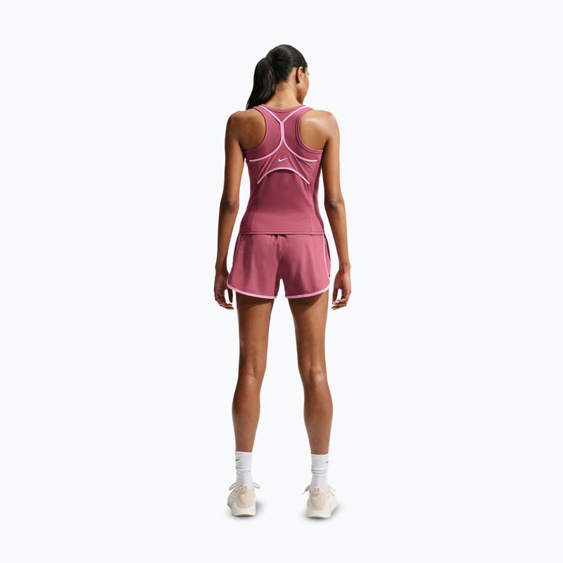 Női edző póló Nike One pink smoke/pink rise/mystic dates/white 3