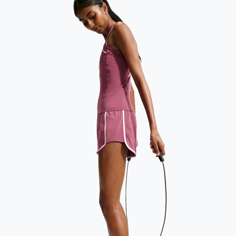 Női edző rövidnadrág Nike One pink smoke/pink rise/mystic dates 3