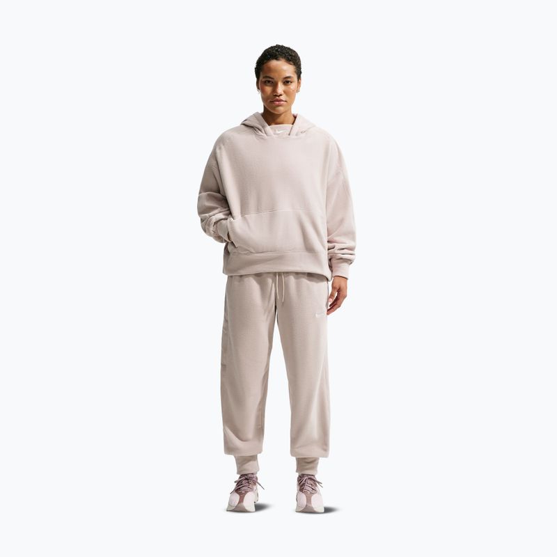 Női edzőpulóver Nike One Therma-FIT Oversized cream Ii/white 2