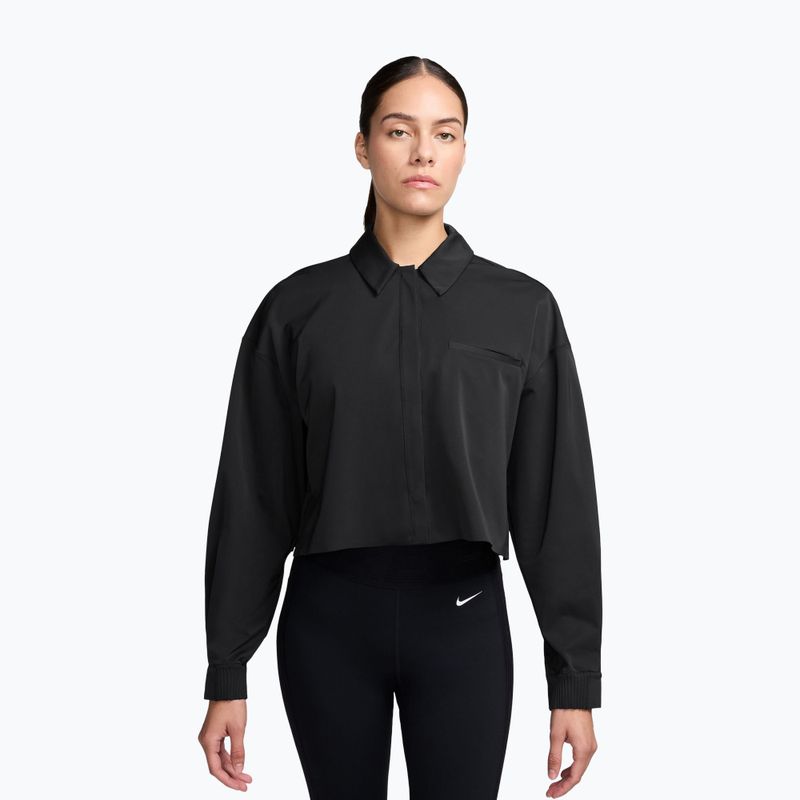 Női edző póló Nike 24.7 PerfectStretch black/dark smoke grey