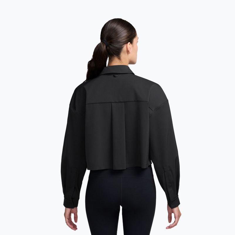 Női edző póló Nike 24.7 PerfectStretch black/dark smoke grey 2