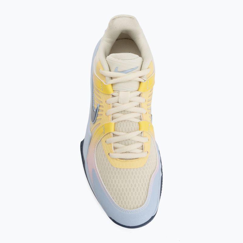 Röplabda cipő Nike Hyperspeed Court 2 SE coconout milk/diffsed blue/hydrogen blue 5