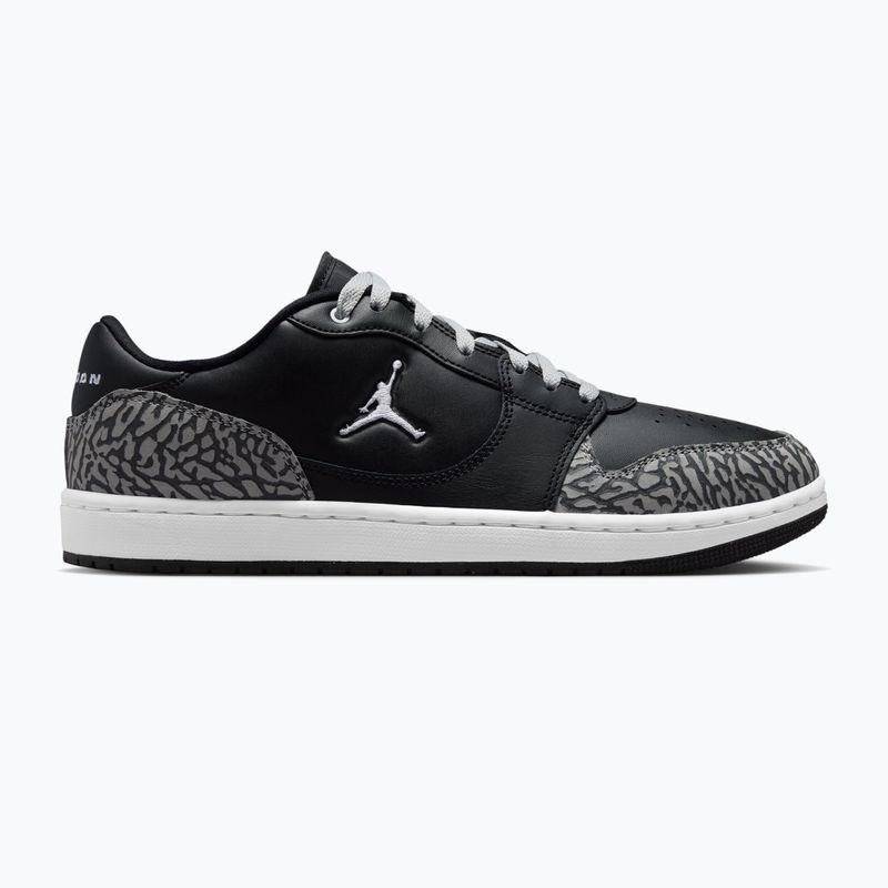 Férfi cipők Jordan Court Connect Low SE black/light smoke grey/dark grey/white 2