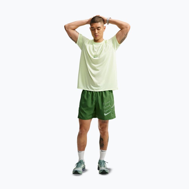 Férfi futónadrág Nike Miler forest green 2