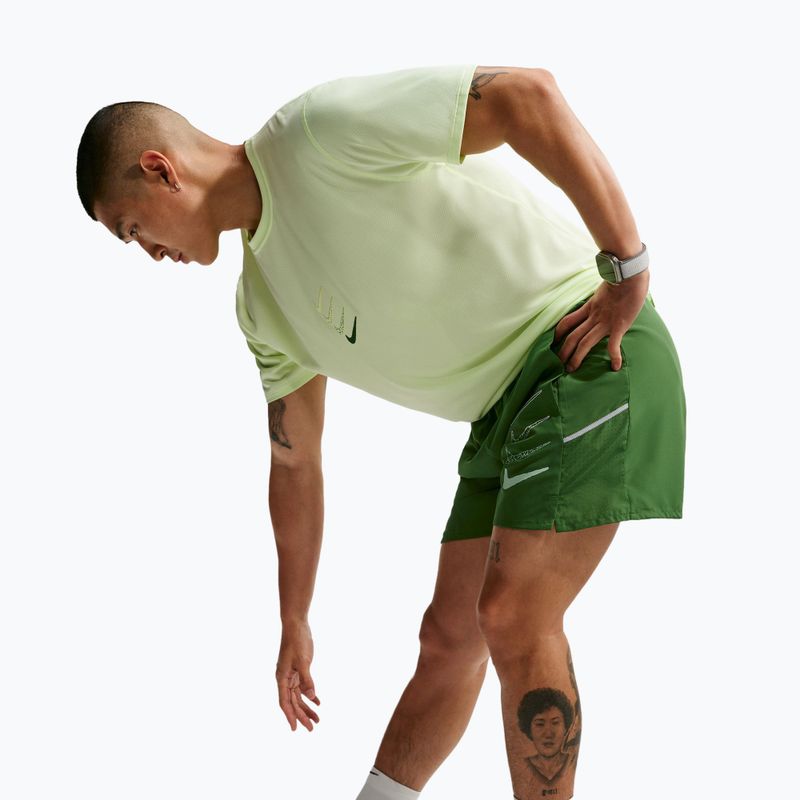 Férfi futónadrág Nike Miler forest green 4