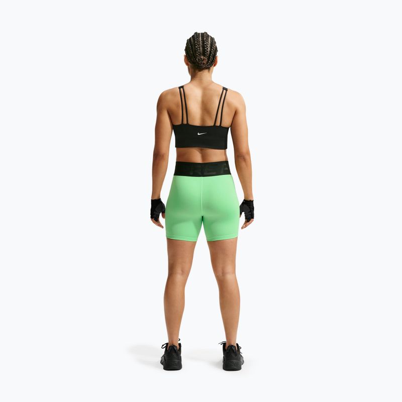 Női edző rövidnadrág Nike Pro Sculpt illusion green/cucumber calm/black/black 3