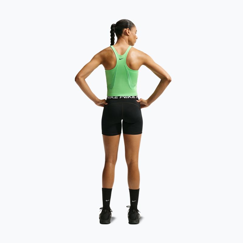 Női edző póló Nike Pro Sculpt illusion green/cucumber calm/black 2