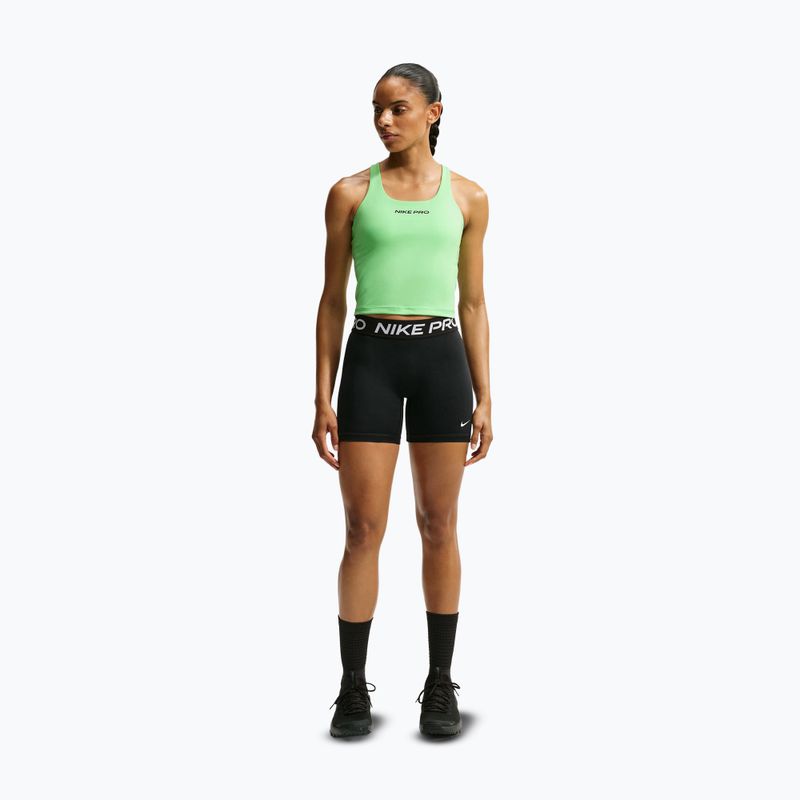 Női edző póló Nike Pro Sculpt illusion green/cucumber calm/black 7