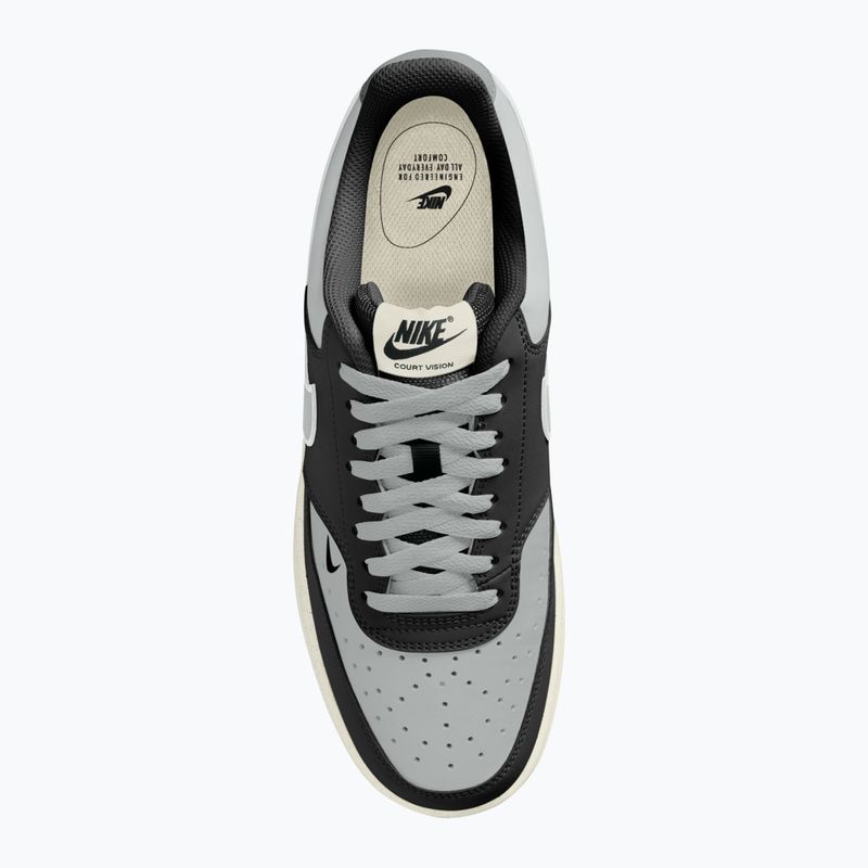Férfi cipők Nike Court Vision Low black/light smoke grey/sail/light smoke grey 4