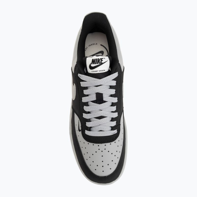 Férfi cipők Nike Court Vision Low black/light smoke grey/sail/light smoke grey 5