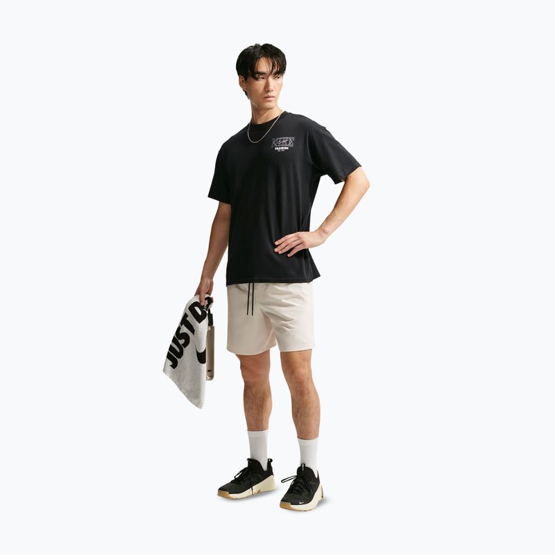 Férfi edző póló Nike Training black/white 2