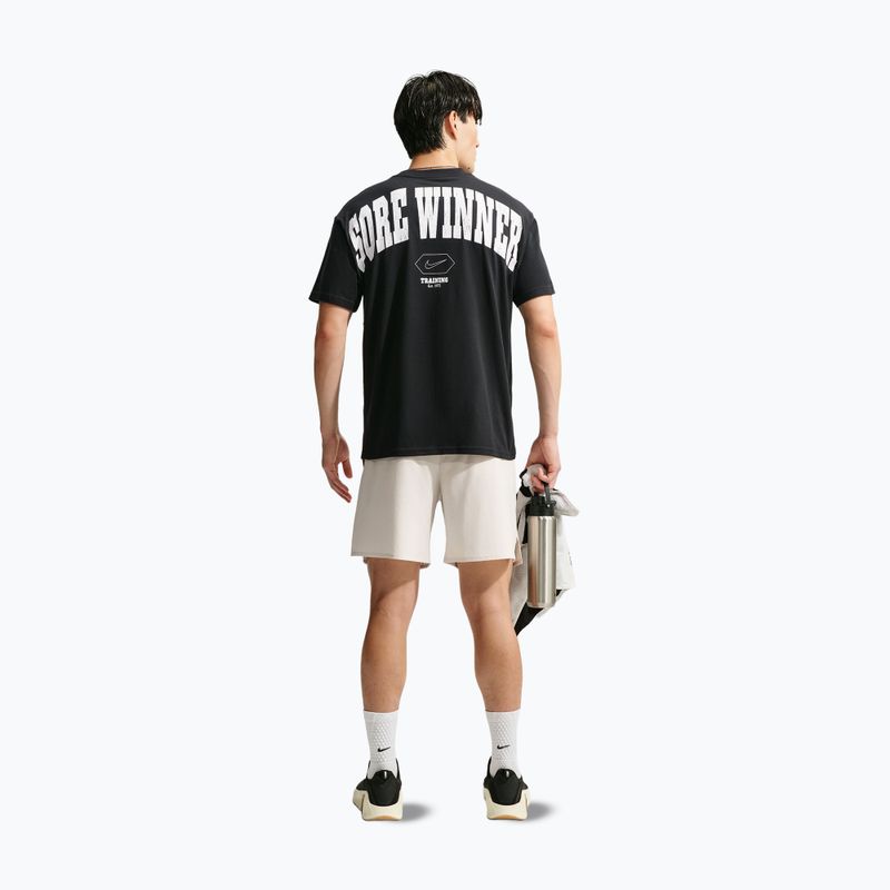 Férfi edző póló Nike Training black/white 3