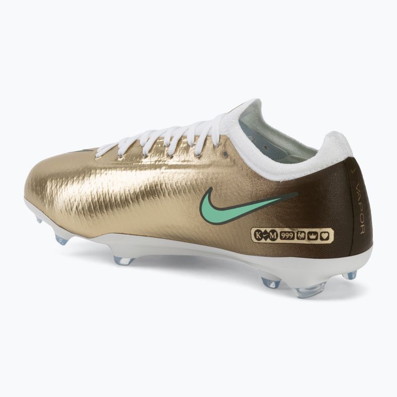 Gyermek focicipők Nike Jr. Vapor 17 Pro "Kylian Mbappé" Metallic Gold/Green Glow 3
