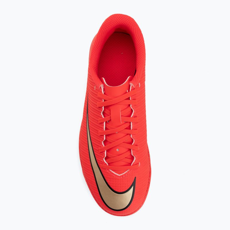 Gyermek focicipők Nike Jr. Mercurial Vapor 17 Club bright crimson/blur 5