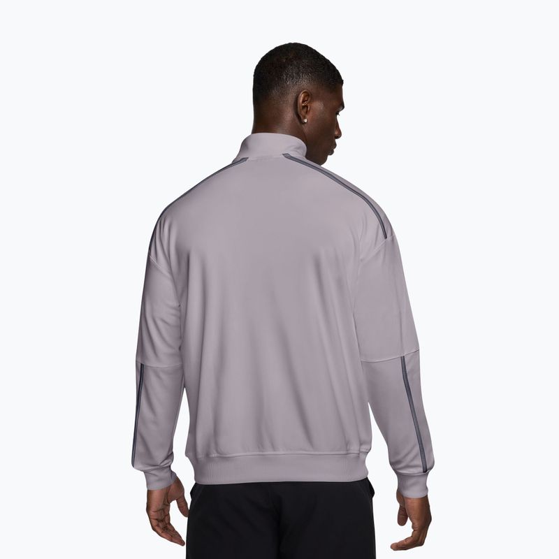 Férfi tenisz pulóver Nike Court Heritage silver lilac/gridiron 2