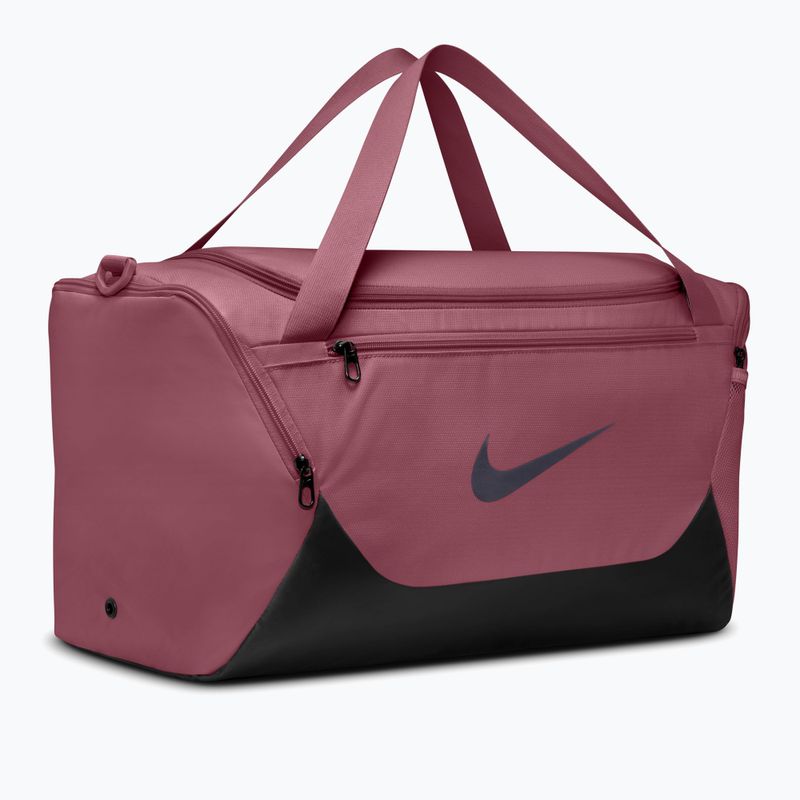 Edzőtáska Nike Brasilia 40 l pink smoke/black/gridiron 3