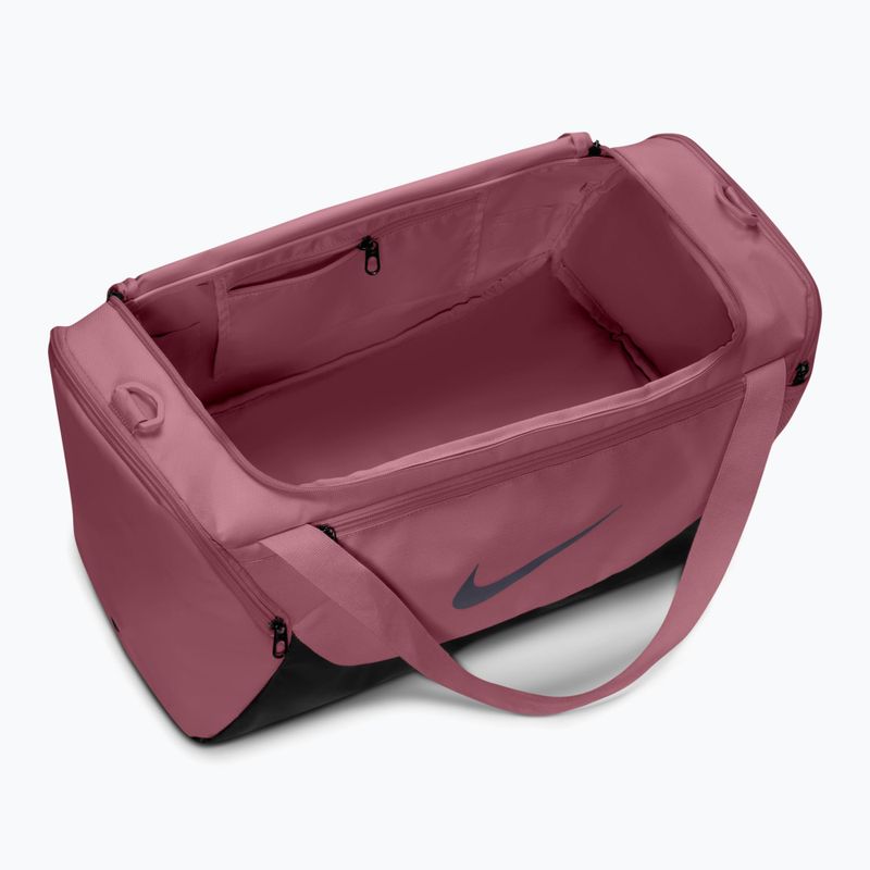 Edzőtáska Nike Brasilia 40 l pink smoke/black/gridiron 4