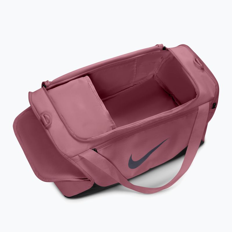 Edzőtáska Nike Brasilia 40 l pink smoke/black/gridiron 5