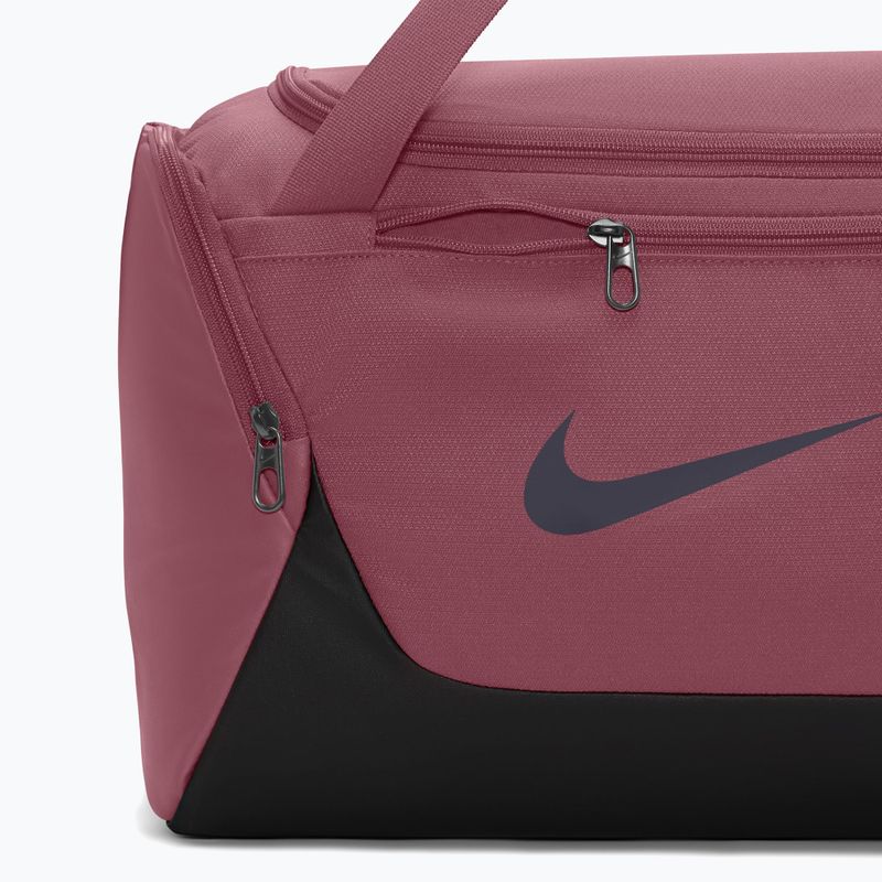 Edzőtáska Nike Brasilia Duffel Extra Small 24 l pink smoke/black/gridiron 6