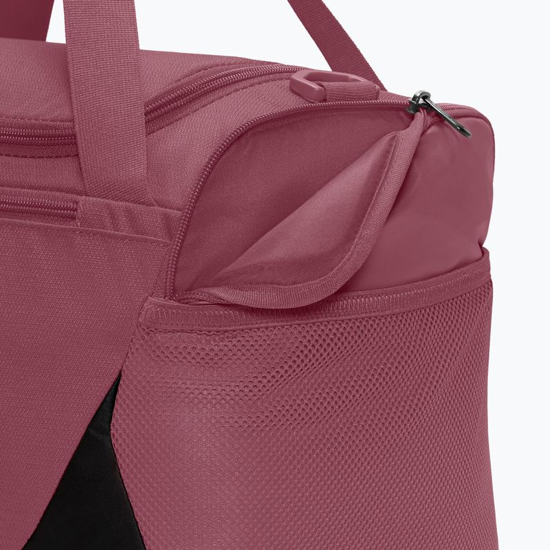 Edzőtáska Nike Brasilia Duffel Extra Small 24 l pink smoke/black/gridiron 8