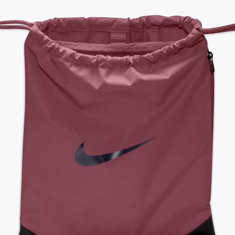 Zsák Nike Brasilia 18 l pink smoke/black/gridiron 3