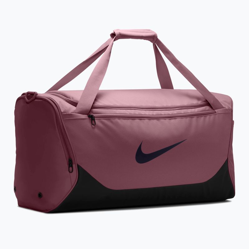 Edzőtáska Nike Brasilia 60 l pink smoke/black/gridiron 2