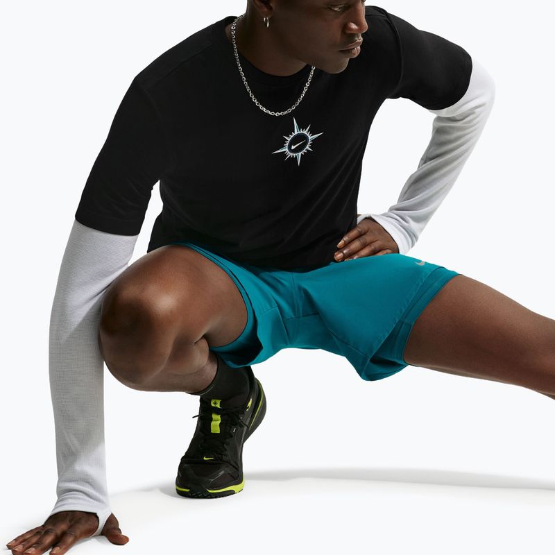 Férfi futó póló Nike Dri-Fit Graphic black/action grape 6
