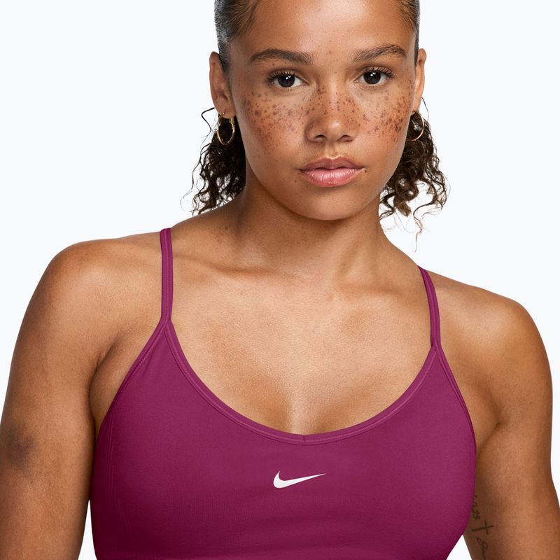 Sportmelltartó Nike Pro Seamless Light Support true berry/white 3
