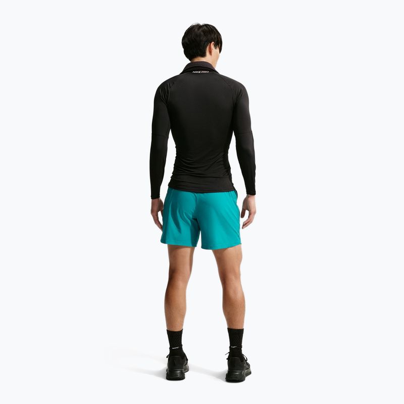 Férfi rövidnadrág Nike Pro Training Dri-Fit 6" energy/bright spruce 3