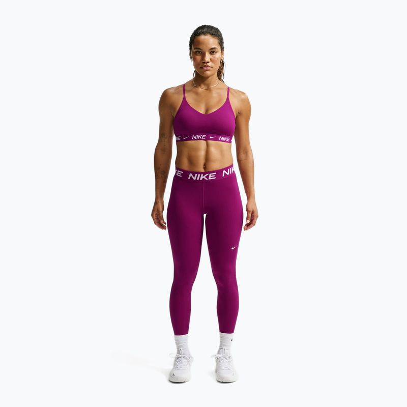 Női melltartó edzésre Nike Dri-Fit Indy Light Support true berry 2