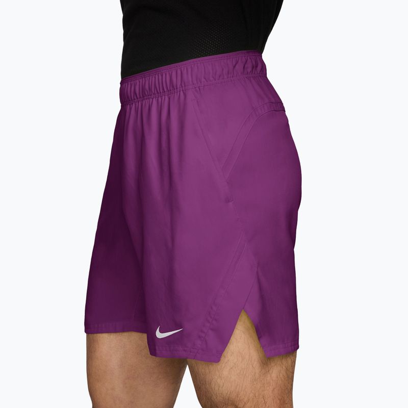 Férfi tenisznadrág Nike Court Victory bold berry/white 3