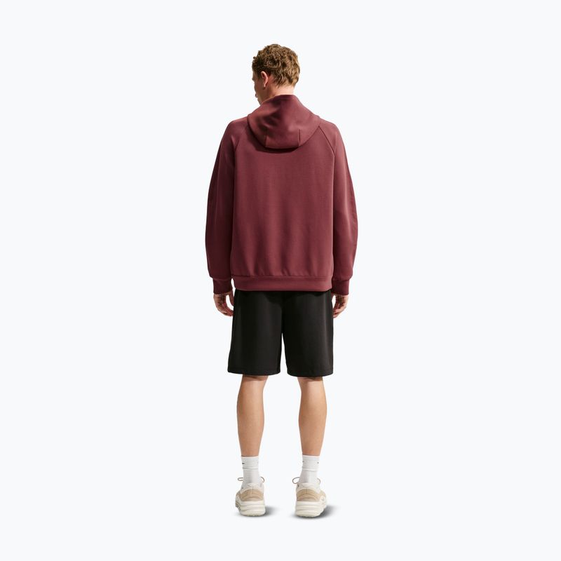 Férfi edzőpulóver Nike 24.7 ImpossiblySoft Light Boulder/Black/Burgundy Crush 3