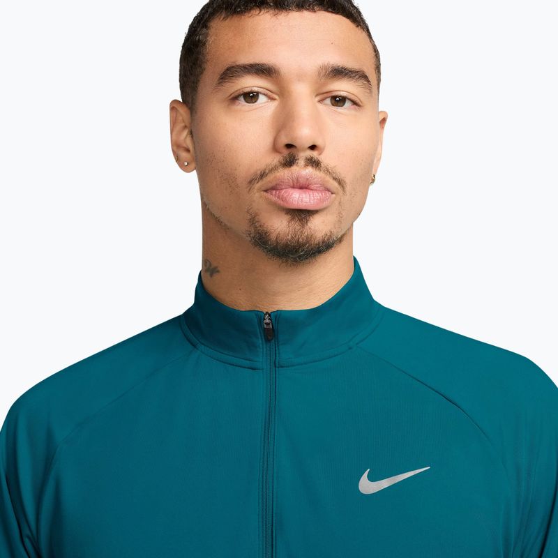 Férfi futópulóver Nike Stride 1/4 Zip Dri-Fit bright spruce 3