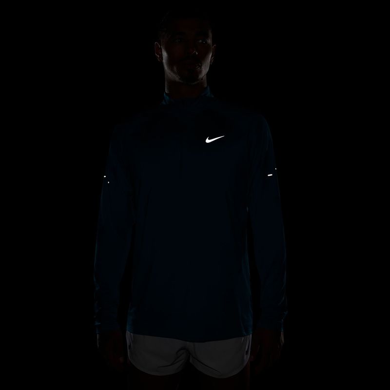 Férfi futópulóver Nike Stride 1/4 Zip Dri-Fit bright spruce 4