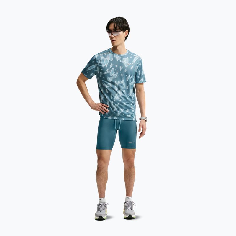 Férfi futónadrág Nike Fast Dri-Fit Brief Lined 1/2 Tight smokey blue 2