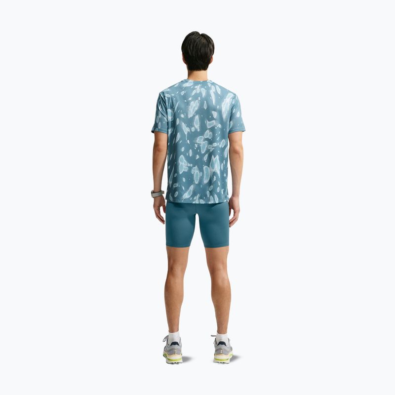 Férfi futónadrág Nike Fast Dri-Fit Brief Lined 1/2 Tight smokey blue 3