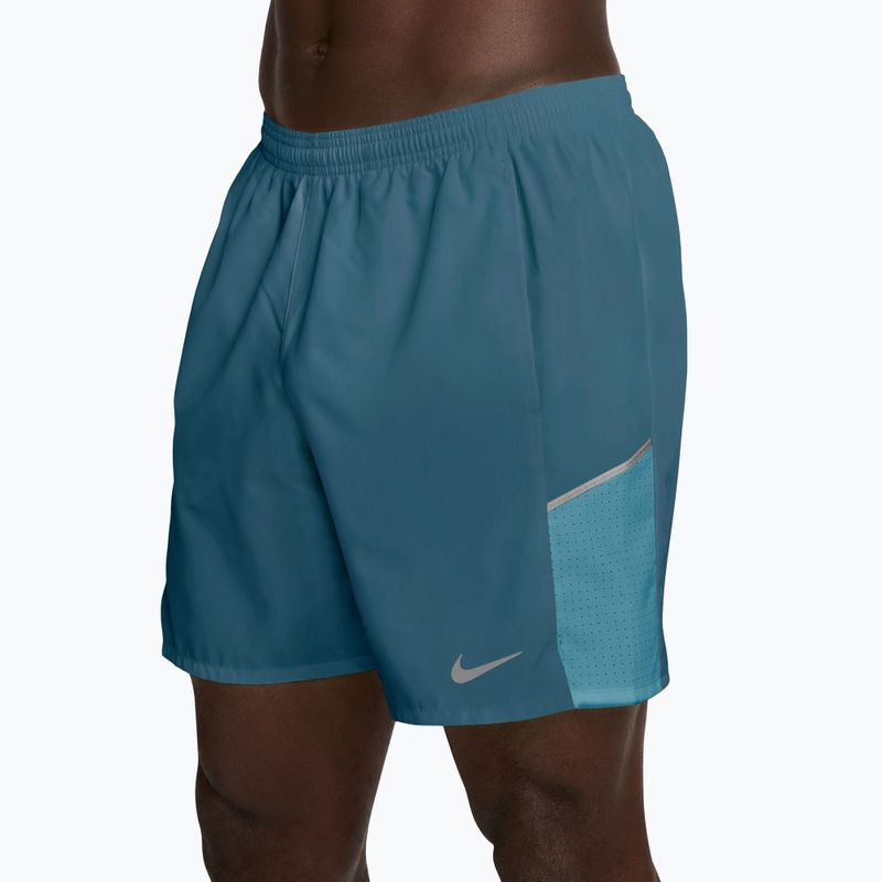 Férfi rövidnadrág Nike Miler Dri-Fit 7" smokey blue/cerulean 3